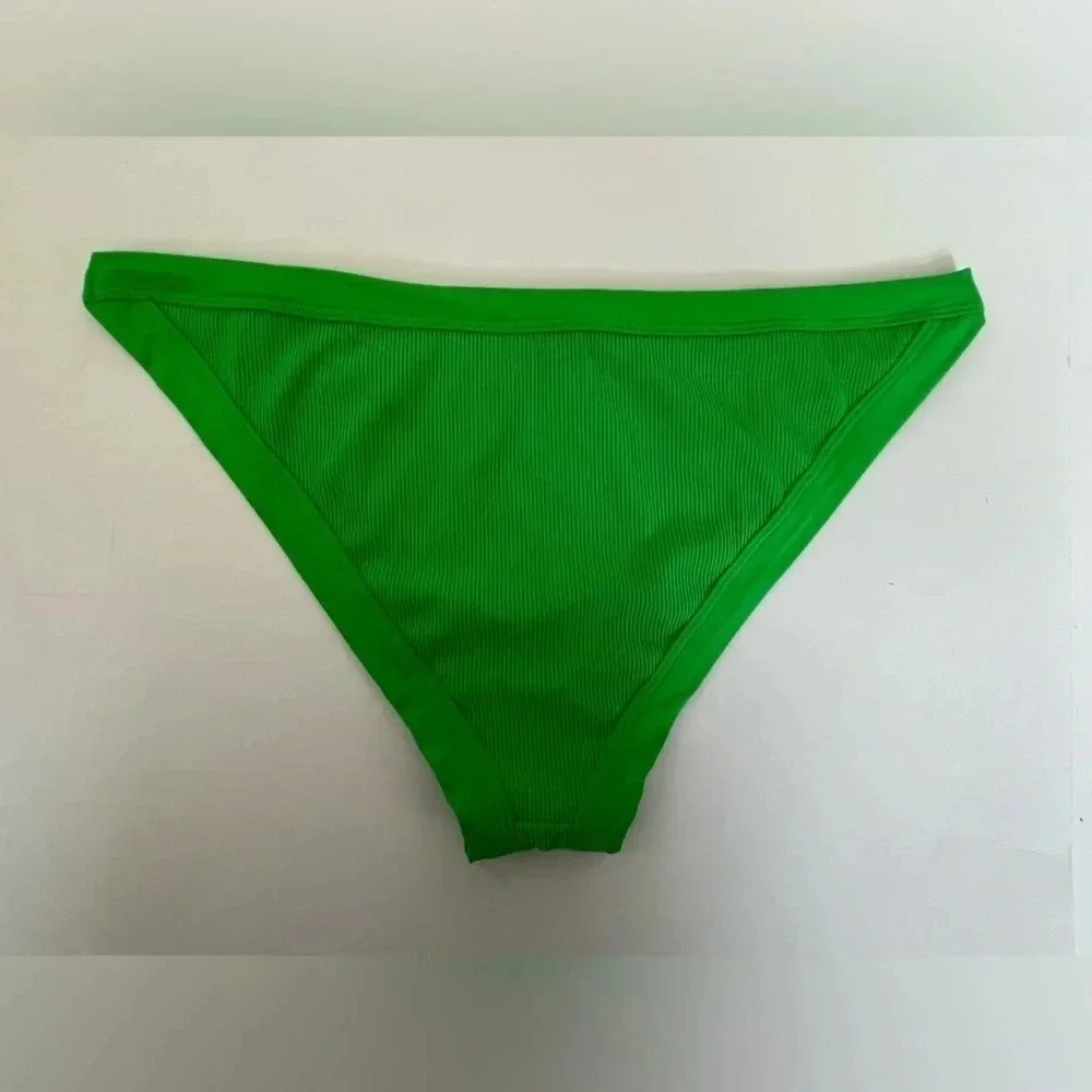 NWOT Green L*SPACE Bikini Bottom Swimwear Women Size XL